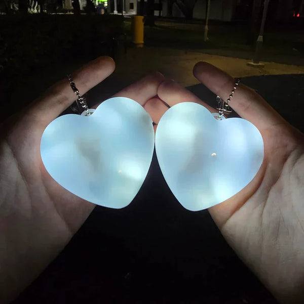 Glow Kalp Çanta Lambası